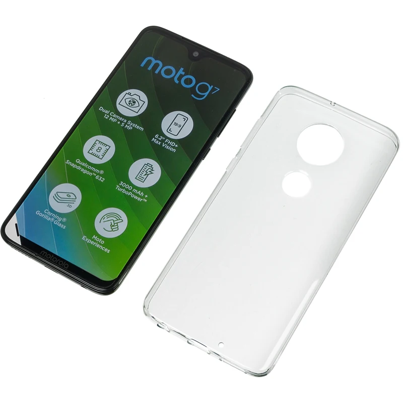 Смартфон Motorola G7 XT1962-5 64Gb 4Gb черный 3G 4G 2Sim 6.2" IPS 1080x2270 And9.0 12Mpix 802.11 a/b