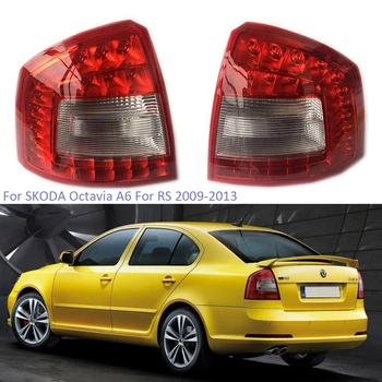 

YTCLIN LED Tail Light for Octavia A6 for RS 2009-2013 Rear Brake Lights Tail Light Stop Light Reversing Light Car-styling