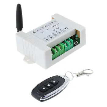 

1Set C85-260V 1/2/3CH Motor Remote Control Switch Motor Door Window Curtain Wireless Receiver Transmitter Switch