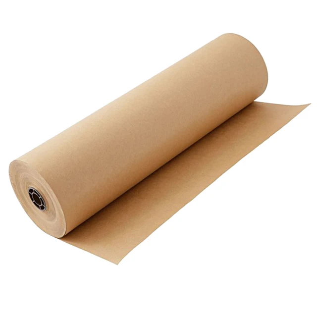 Kraft Paper Roll 48 X 1800 Inch - Brown Craft Paper Table Cover Packing  Wrapping Paper 2 Rolls