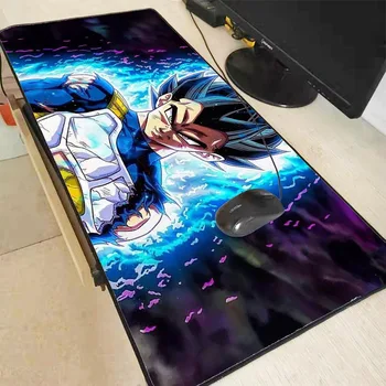 

ZSUXTC Anime Dragon Ball Z Large Gaming Computer Mouse Pad Desk Mat Non-Slip Rubber Base Mousepad for Laptop PC Game Waterproof