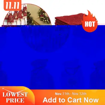 

Christmas 2021 Advent Calendar 24Days Hanging Drawstring DIY Bags Candy Xmas Decorations Reusable Stickers Countdown with S J3F2