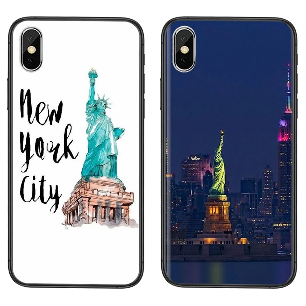 Черный чехол 3D из ТПУ Prime самый дешевый I Love New York City Nyc для Xiaomi Redmi 9 9A 9C 8A Pro Max K40 Plus |