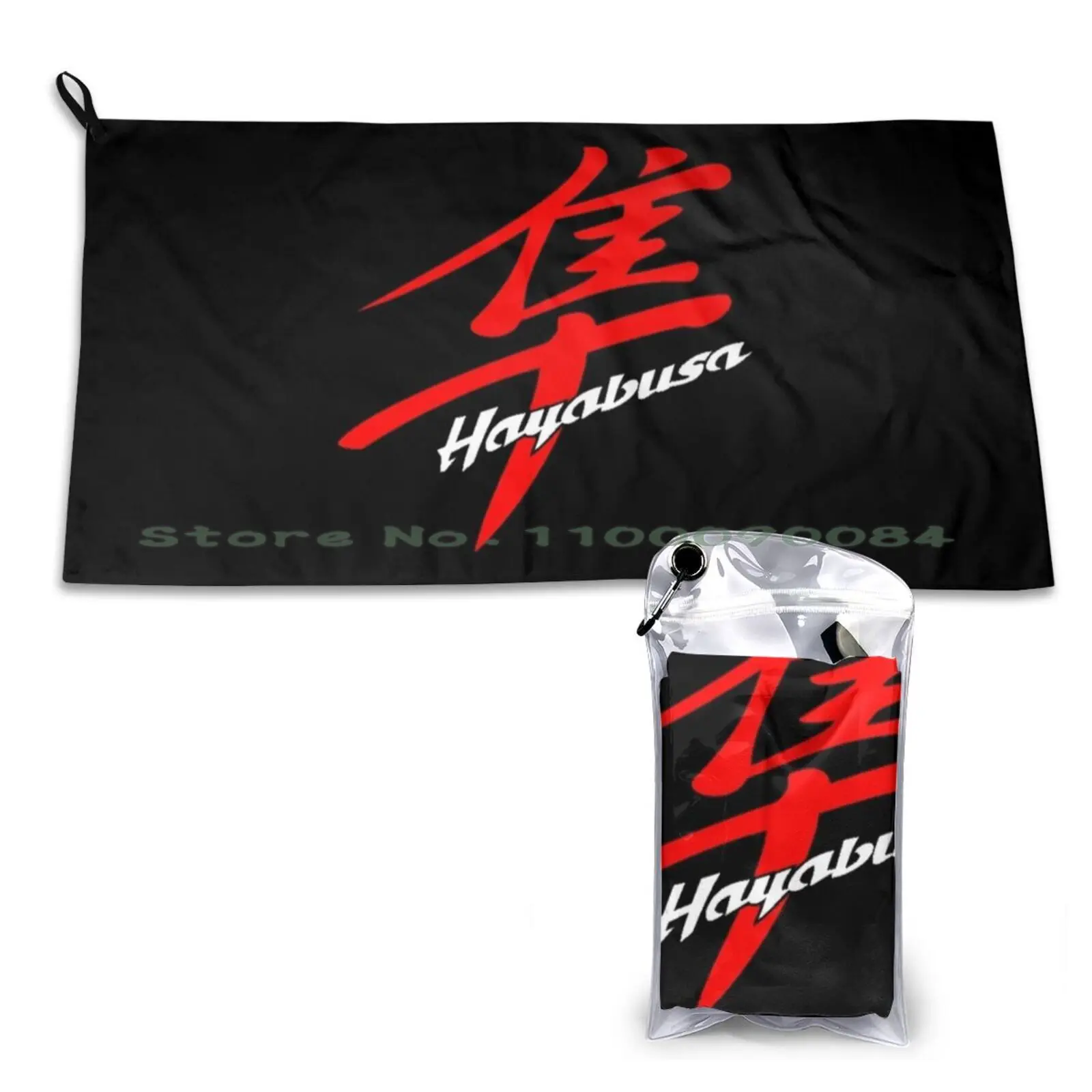 Hayabusa Quick Dry Towel Gym Sports Bath Portable Racing Race Garage Intrax Bbs Brake Tie Rod Soft Sweat-Absorbent Fast Drying