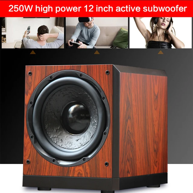 en kop tårn Har råd til 250w Household High-power 12-inch Active Subwoofer Speaker Home Theater Hifi  Fever Audio Super Subwoofer High Fidelity Audio - Speakers - AliExpress