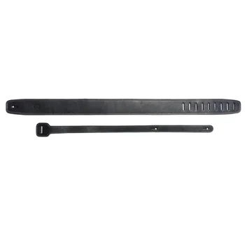 

Leather Guitar Strap Adjustable Soft Bass Straps Accessories Black
