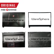Чехол для MSI GE75 GE75MVR GE75VR MS-17E1 MS-17E1 задняя крышка/передняя рамка/верхняя крышка Упор для рук/Нижняя основа чехол/клавиатура