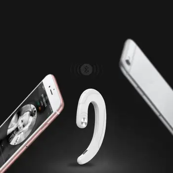 

High End Bone Conduction Bluetooth Headphones Non Ear Plug Around Lightweight Ear-Hook Wireless Earphones