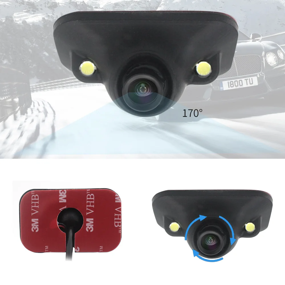 

Right Blind Area LED Light Perception Webcam Right Visual Blind Area on Board Camera Lossless Installation Waterproof with Doubl