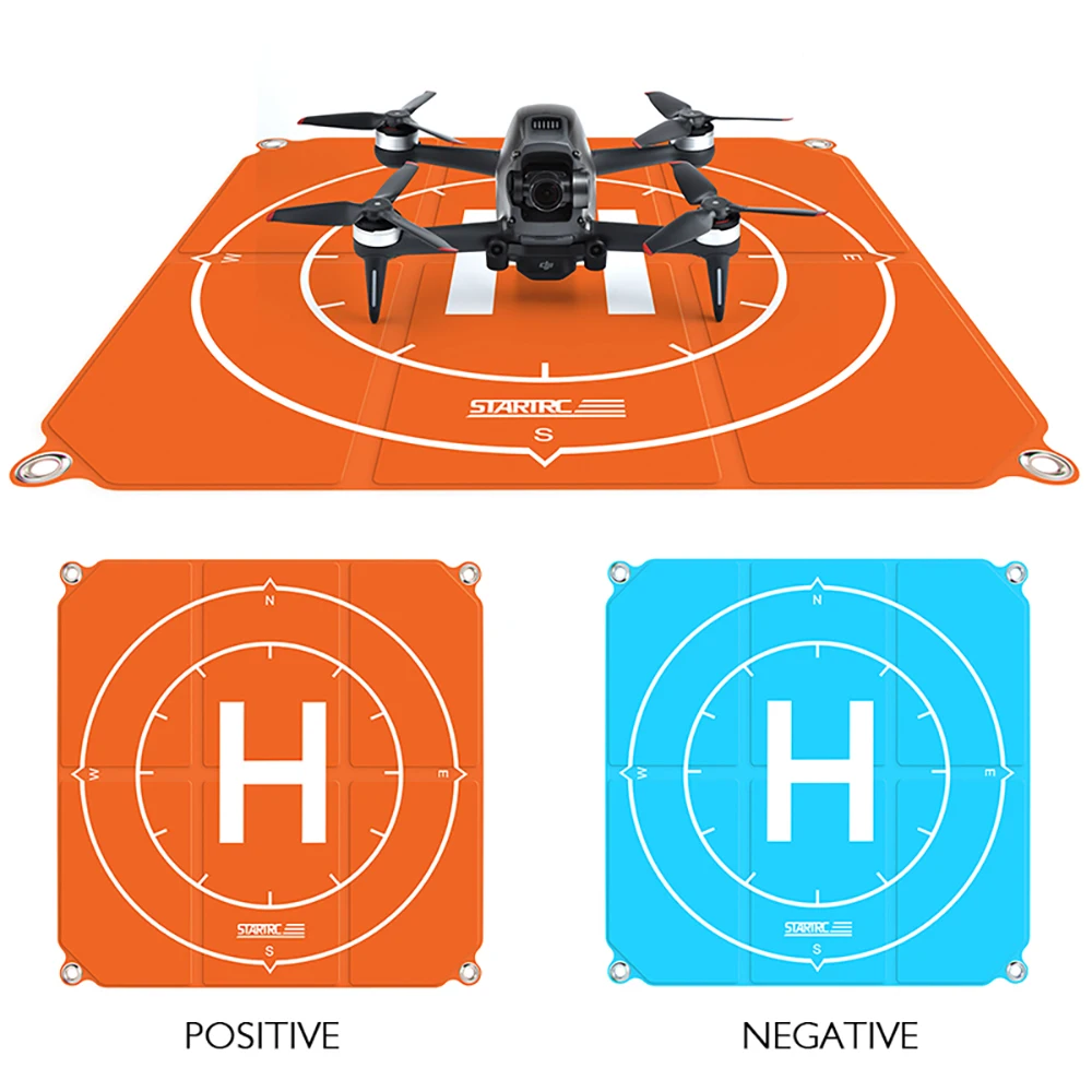 Tappetino Di Atterraggio Pieghevole Da 50Cm Universale Per Dji M300 Rtk/Mavic Air 2 S/Spedizionrie 2/Phantom 4 Pro/Husban/Fimi X8 Mini 2 Se