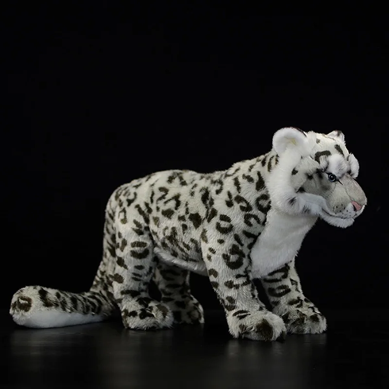 BRAND NEW WITH TAGS BIG CAT CUDDLY BEAUTIFUL SNOW LEOPARD CUB SOFT TOY 