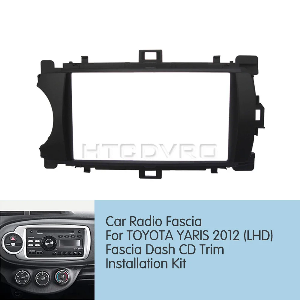 Автомобильный радиоприемник YMODVHT 2din 173*98 мм для Toyota Yaris 2012 (LHD) стереопанель