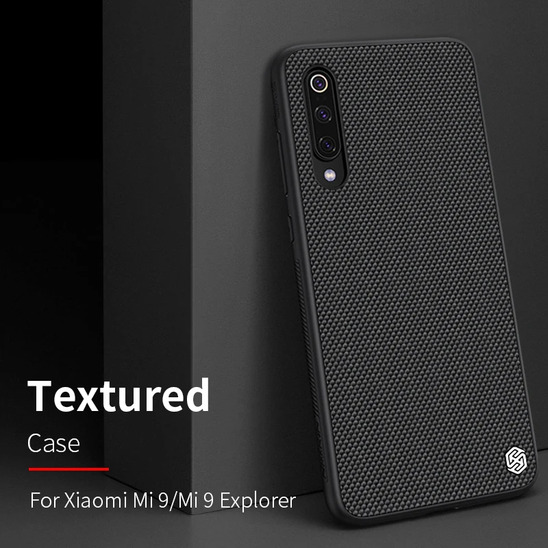 Текстурированный нейлоновый чехол NILLKIN для Xiaomi 9 mi9 Explorer задняя крышка прочный
