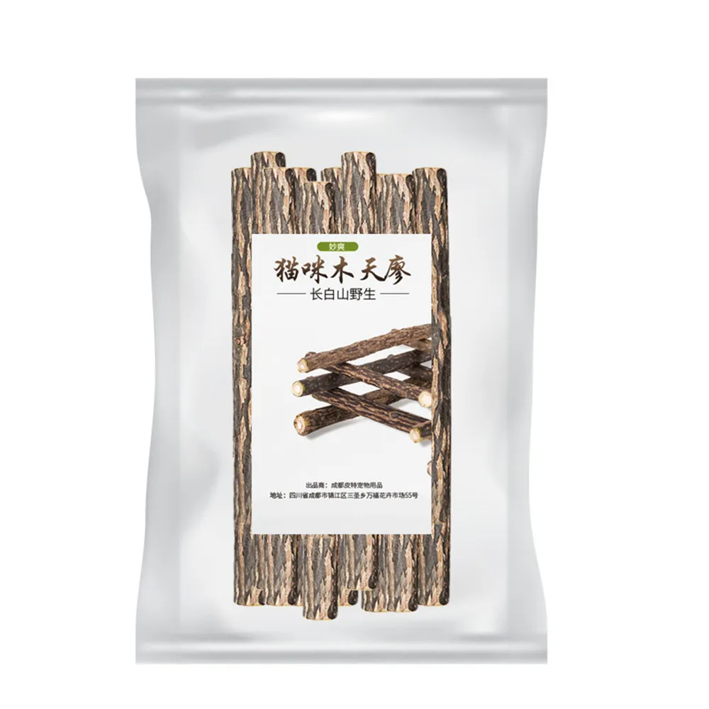 3510pcs Natural Catnip Pet Cat Molar Toothpaste Stick Matatabi Actinidia Fruit Silvervine Cat Snacks Sticks Pet Cleaning Teeth (1)