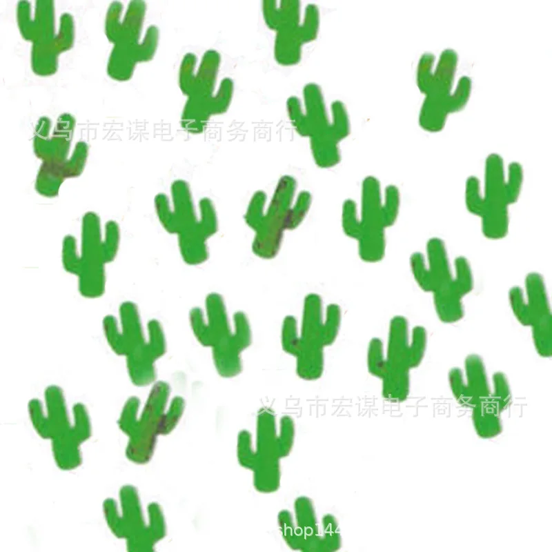 Cactus/Chili peppers/Carnival Party/15 grams Sequins PVC Flat for DIY Card Making Craft Color Collection