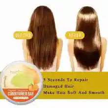 Hairinque Мыло для волос органическое ароматное мыло мандарина ручной работы Витамин С Питательный кондиционер для волос мыло для ухода за волосами