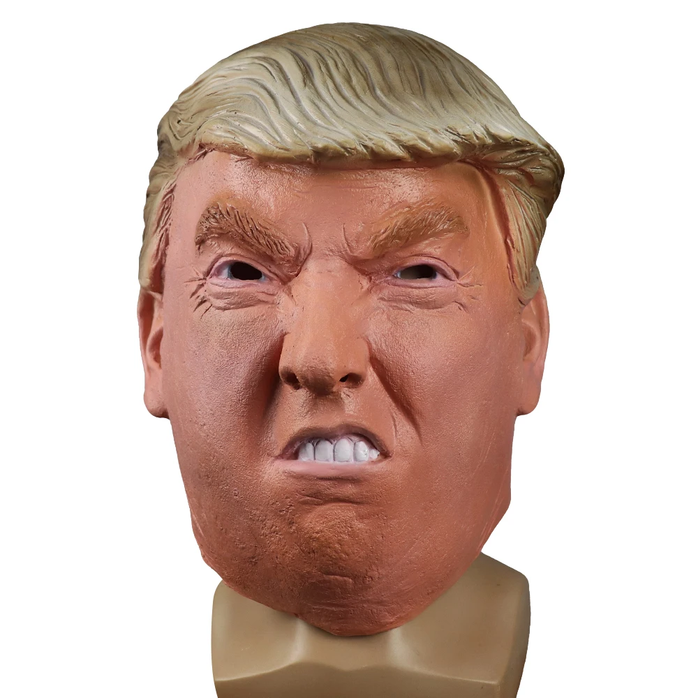Маска Дональда Трампа биллионер Президентский костюм латексная маска для