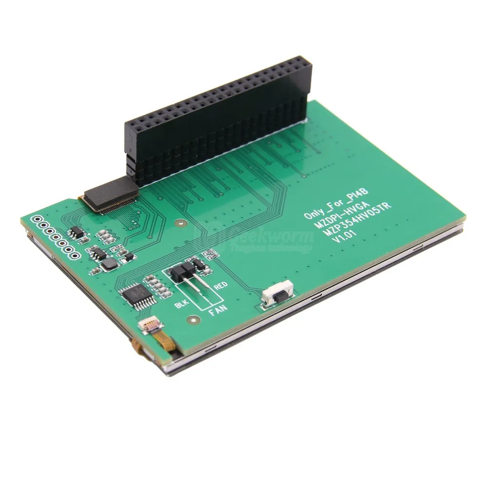 Raspberry Pi 4 Модель B 3 5 дюймов Самый быстрый 60 + fps TFT сенсорный экран 480x320