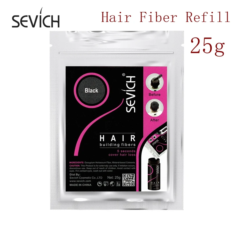 Sevich Hair Building Fiber Keratin Extension Powder For Hair Loss