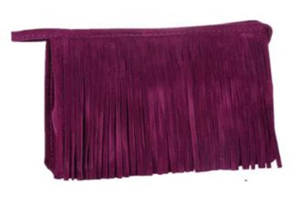 Модная косметичка с кисточками для путешествий, чехол, Женская сумочка, косметичка, косметичка, красивый чехол, косметички - Цвет: purple