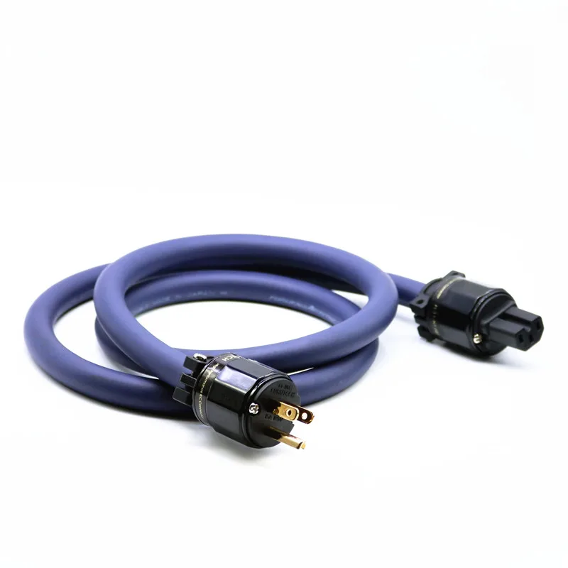 

HIFI 7n Copper furutech power cord power cable hifi American standard audio CD amplifier amp US power cables EU US Plug Power