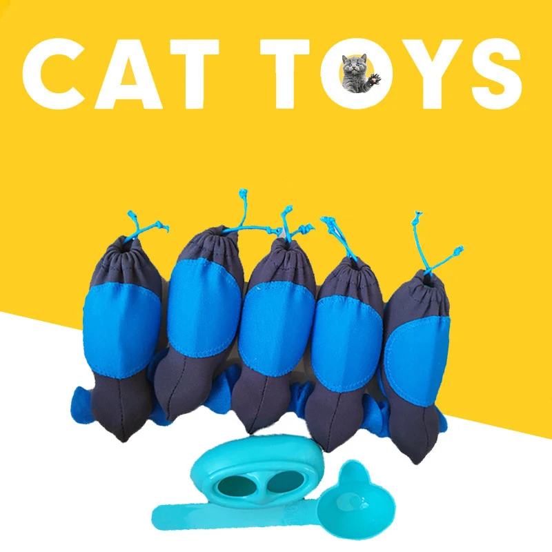 

Pet Cat Mouse Shape Food Dispenser Pet Cat Leaking Feeding Bowl Bite Resistant Catching Mouse Toy Pet Supplies catch mouse toy