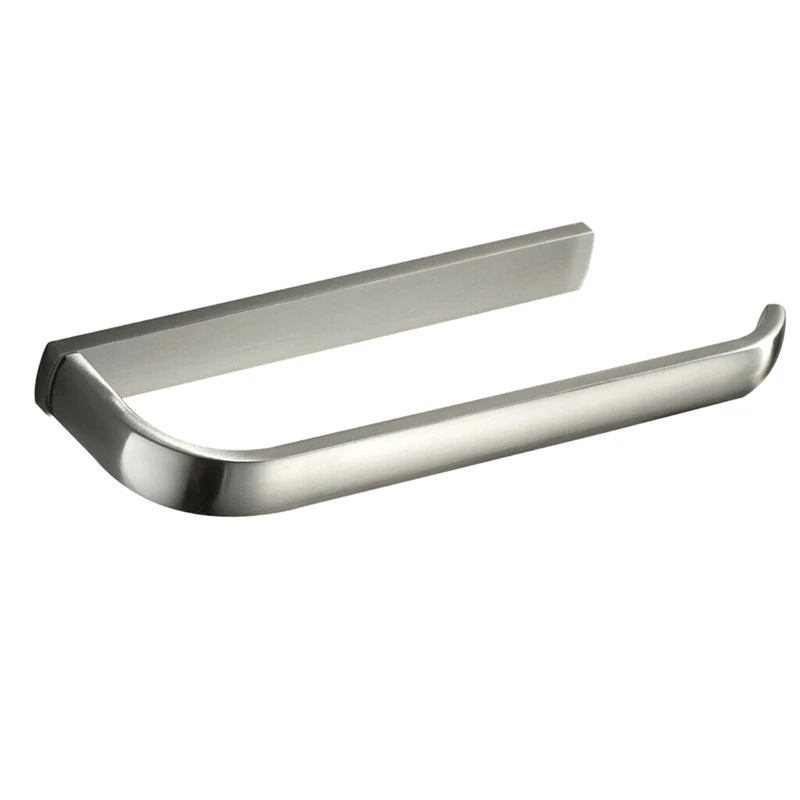 SHGO HOT 290mm Modern Brushed Nickel Bath Hand Towels Bar Rack Rail Rod