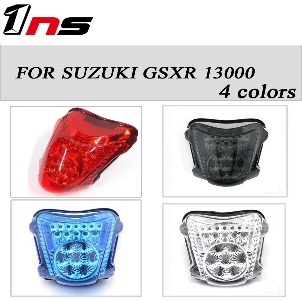 

For SUZUKI HAYABUSA GSXR 1300 GSXR1300 2008-2016 4 colors Motorcycle LED Brake Light Tail Light Turn Signals lamp
