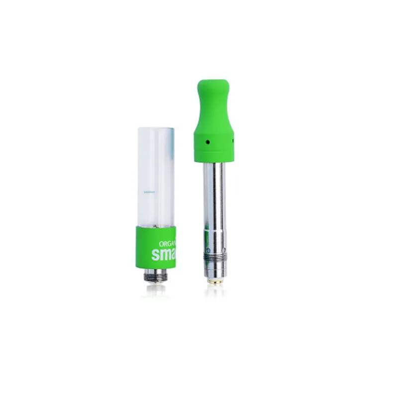 10pcslots Smart Cart CBD Vape Cartridges 1.0ml Thick Oil ceramics Coil Atomizer Tank Cartridge for 510 Thread Battery Mod Vape  (3)