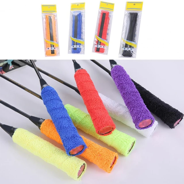 Bande de surgrip coordonnante et respirante pour raquette de badminton,  accessoires de sport - AliExpress