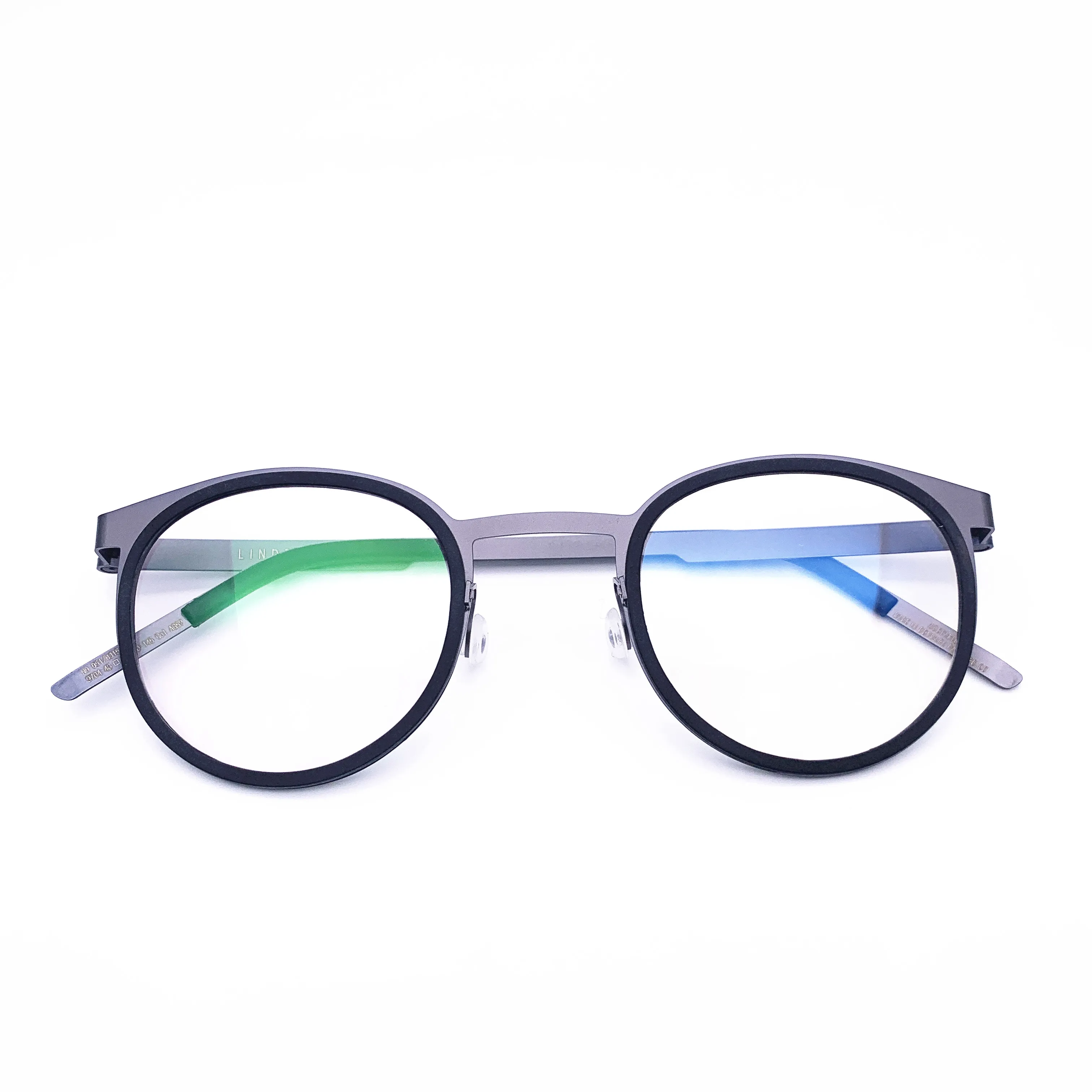 

Belight Optical Brand Design Round Acetate with Titanium Mens Glasses Frames Designer EyeGlasses Prescription Eyewear 9704