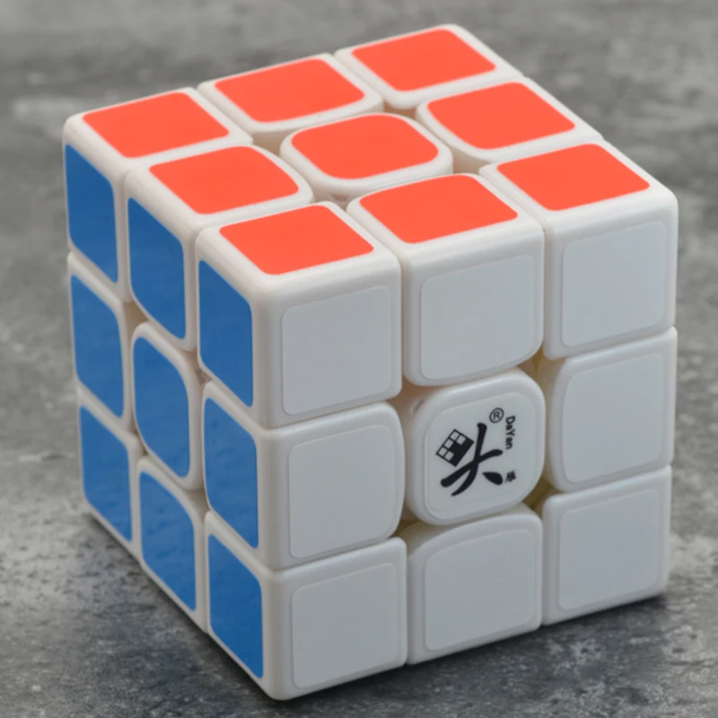 Dayan TengYun M 3x3x3 V8 магнитные магические кубики, профессиональные игрушки Tengyun 3x3x3 M, Подарочная игра, детские развивающие игрушки - Цвет: Белый