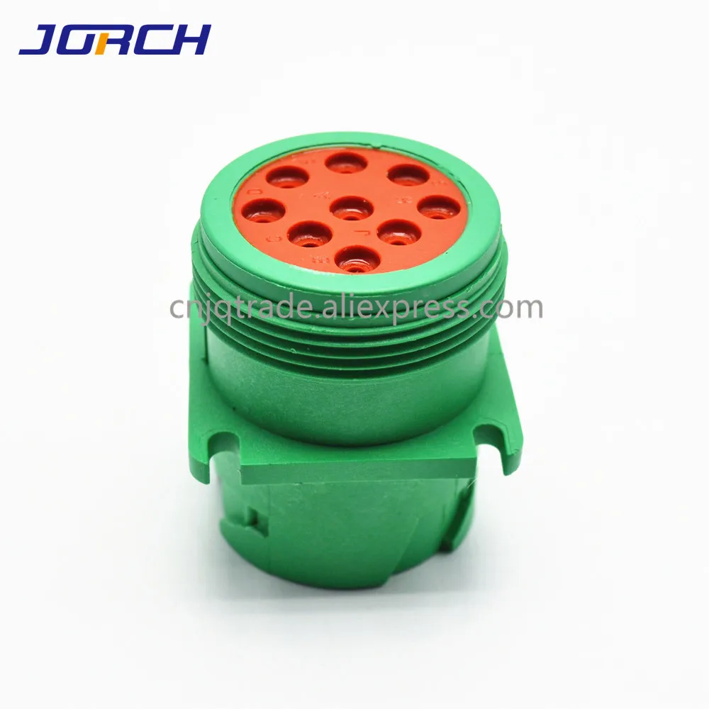 9 Pin Waterproof Connector 9-Pin J1939 Diagnostic Connector – HD16-9-1939P Female Plug For Truck & Auto Wiring Harness Deutsch Connector J1939
