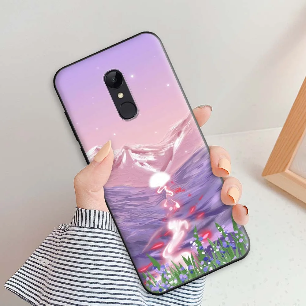 For Xiaomi Redmi 5 5Plus Case Phone Cases Cartoon Cute Case For Redmi 5 Plus Redmi5 Silicone Back Cover For Xiomi Redmi 5 Plus mobile phone case with belt loop Cases & Covers