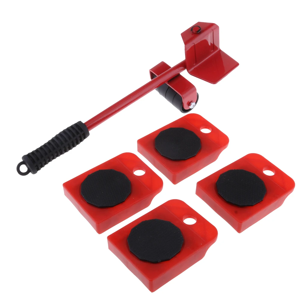 5Pcs SUPER FURNITURE SLIDERS Moving Heavy Furniture with Ease, Roller Mover Silder Glider for Appliances