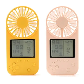 

Small Fan of Game Machine, USB Charging Portable Charging Neck Hanging Small Fan, Mute Student Hand-Held Fan