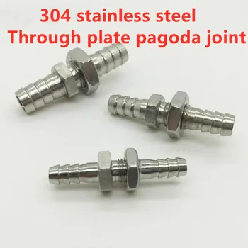 

304 stainless steel through plate pagoda joint / Pagoda through plate straight vent / Through plate bulkhead joint