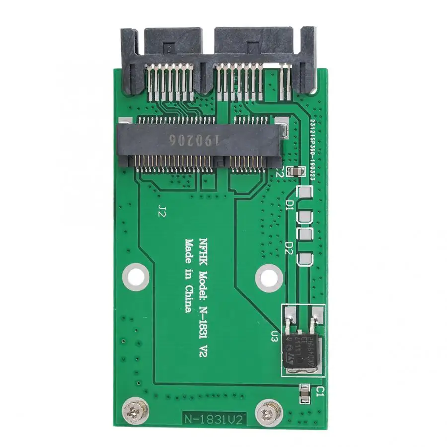 

computer cable adaptors Mini MSATA Card to 1.8in Micro SATA Interface Adapter Converter Card Disc internal computer cables