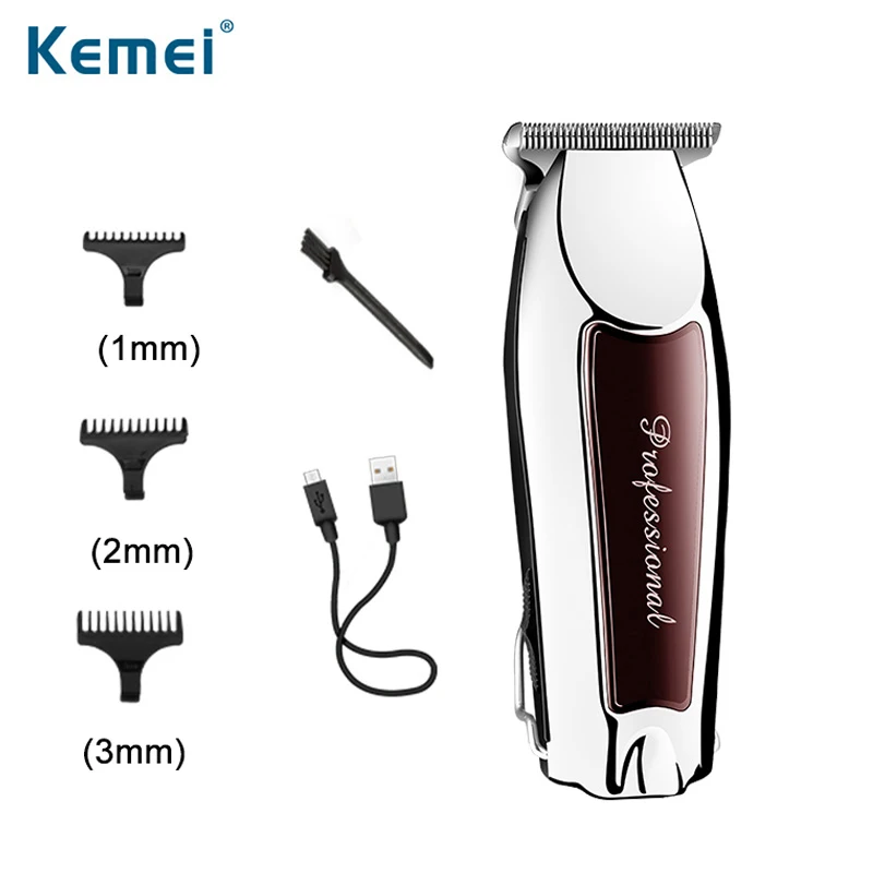 Kemei KM-9163 триммер для волос в носу Перезаряжаемые машинка стрижки бороды и усов Для