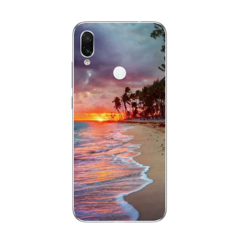 Mềm TPU Cho Xiaomi Redmi Note 7 6 Pro 5 Pro Trong Suốt Coque Hoa Dễ Thương Động Vật Trường Hợp Redmi note 7 Pro phone cases for xiaomi