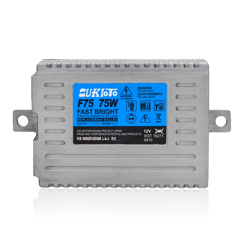 Ксеноновый H7 AC 75 Вт HID балластный комплект SUKIOTO Быстрый Яркий Тонкий ксеноновый