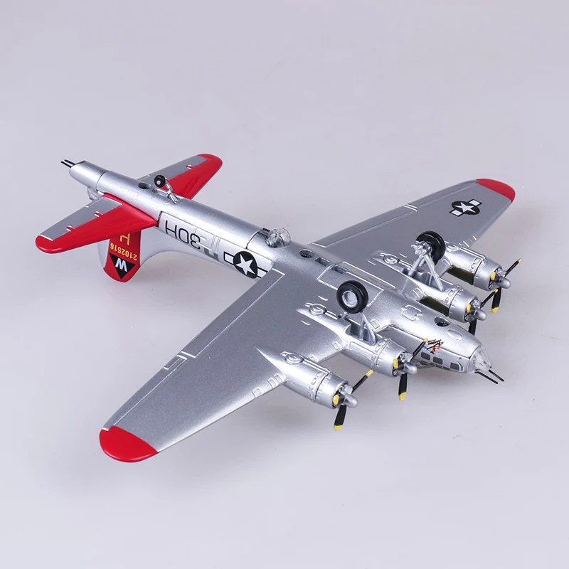 1/144 Масштаб мировой войны 2 Классический бомбер Boeing B17 авиационный Самолет B 17 моделей детские игрушки подарки F дисплей шоу коллекции