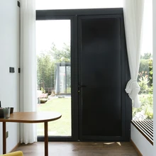 SUNICE 2mil/0,05 мм оконная пленка 0% VLT черная оконная пленка для гостиной, дневного сна, уединение, украшение 60 см X 300 см