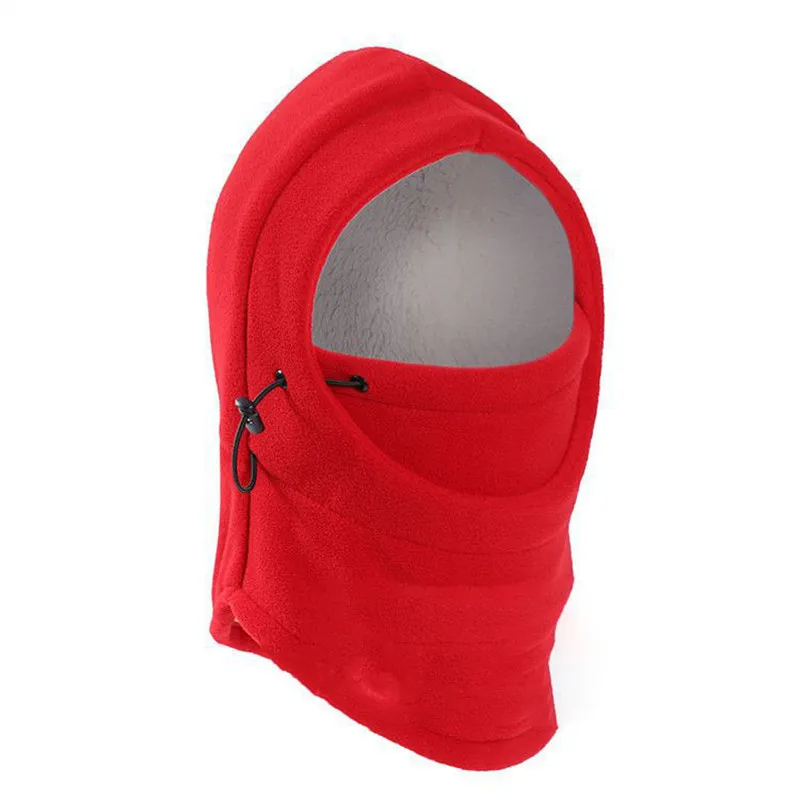 Теплая Флисовая шапка с капюшоном, теплая маска для лица для велоспорта, Детская ветрозащитная шапка для лыжного спорта, зимняя спортивная маска для мужчин
