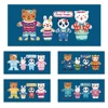 Baby Puzzles Educational Toys Little Bear Magnetic Jigsaw Changing Clothes Kids Children's early Montessori Learning Gift 1