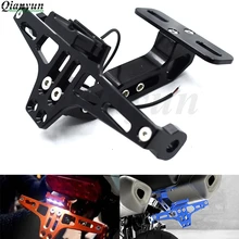 Универсальный CNC алюминиевый мотоцикл регулируемый угол номерной знак кронштейн для DUCATI MONSTER M400 M600 M620 M750 M750IE M900