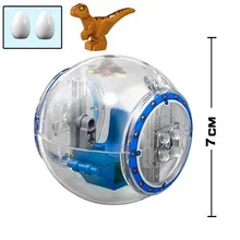 Jurassic Dinosaur World Park Tyrannosaurus Rex Gyrosphere Escape Ball Model Building Blocks Enlighten Figure Toys For Children