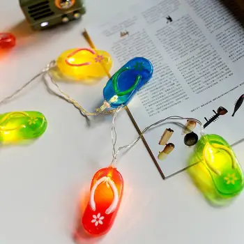 

LED String Light Outdoor Holiday Bar Wedding Decoration Waterproof Slippers Lamp