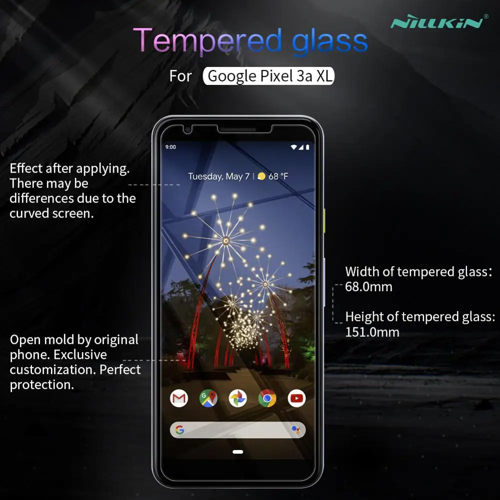 Для Google Pixel 3 XL 3a XL закаленное стекло Nillkin Amazing H+ Pro защита экрана 2.5D изогнутая защитная пленка твердость 9H стекло