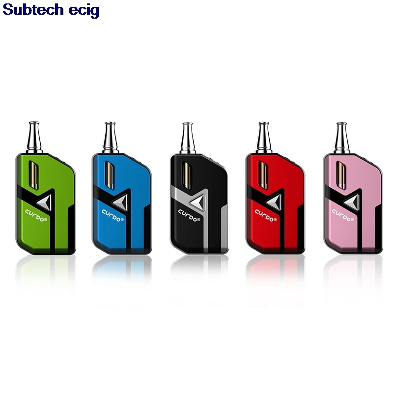 

Original Curdo Polaris Vaporizer Mod Starter Kit 400mAh Battery Variable Voltage Box with Ceramic Coil Cartridge for Thick Oil